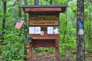 Be sure to sign the log kept in the army box at the sign.
