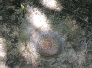 The top of Black Mountain.